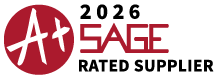 2025 SAGE A+ Rated Supplier